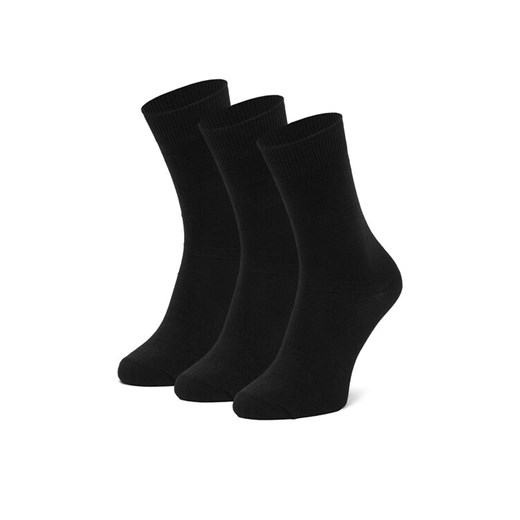 Nine West Skarpety długie CEO_LA_NW_17283_W_AW25 (3-PACK) Czarny ze sklepu MODIVO w kategorii Skarpetki damskie - zdjęcie 187623644