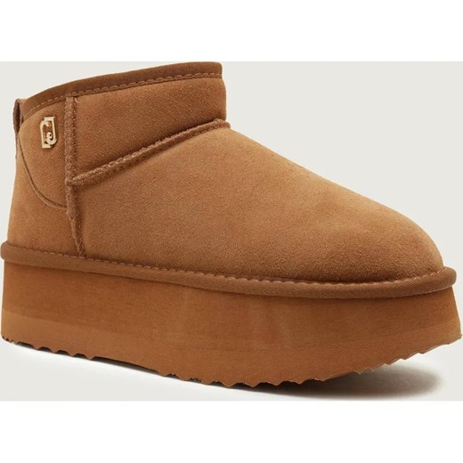 Liu Jo Skórzane śniegowce JANE 01 ze sklepu Gomez Fashion Store w kategorii Śniegowce damskie - zdjęcie 187624071