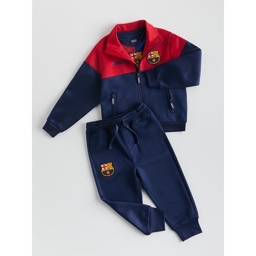 Reserved - Komplet FC Barcelona - granatowy ze sklepu Reserved w kategorii Komplety chłopięce - zdjęcie 187625184
