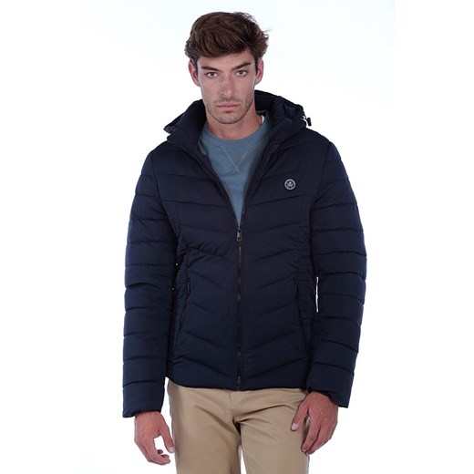 The Time of Bocha Kurtka pikowana w kolorze granatowym ze sklepu Limango Polska w kategorii Kurtki męskie - zdjęcie 187625502