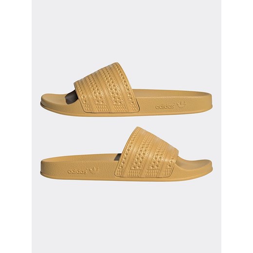 adidas Klapki w kolorze żółtym ze sklepu Limango Polska w kategorii Klapki damskie - zdjęcie 187626572