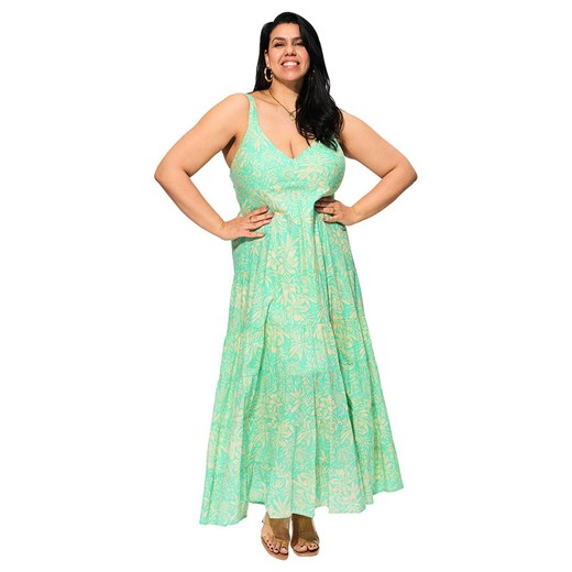 Aller Simplement Sukienka w kolorze jasnozielono-beżowym ze sklepu Limango Polska w kategorii Sukienki - zdjęcie 187627401