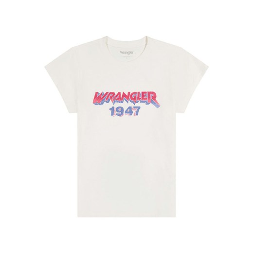 Wrangler Koszulka w kolorze kremowym ze sklepu Limango Polska w kategorii Bluzki damskie - zdjęcie 187627501