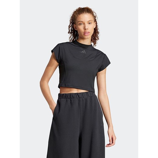 adidas Koszulka w kolorze czarnym ze sklepu Limango Polska w kategorii Bluzki damskie - zdjęcie 187627734