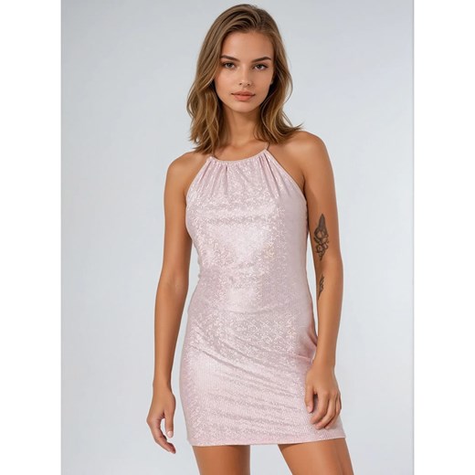 Monki Sukienka w kolorze jasnoróżowym ze sklepu Limango Polska w kategorii Sukienki - zdjęcie 187627934