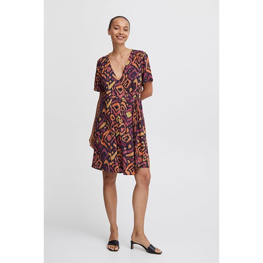 b.young Sukienka w kolorze czarno-pomarańczowym ze sklepu Limango Polska w kategorii Sukienki - zdjęcie 187627944
