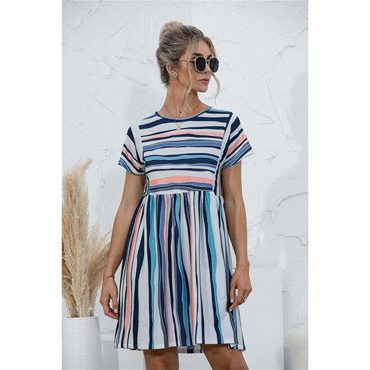 Ariel Tesoro Sukienka w kolorze granatowo-białym Ariel Tesoro 36 promocyjna cena Limango Polska