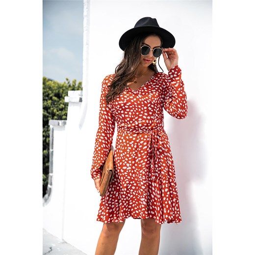 Ariel Tesoro Sukienka w kolorze czerwono-białym ze sklepu Limango Polska w kategorii Sukienki - zdjęcie 187627970