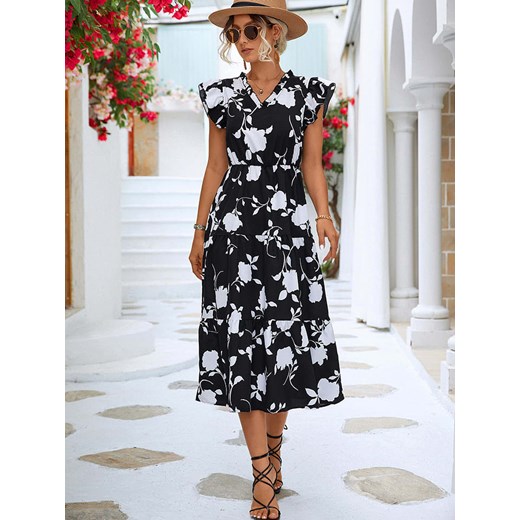 Ariel Tesoro Sukienka w kolorze czarno-białym ze sklepu Limango Polska w kategorii Sukienki - zdjęcie 187627983