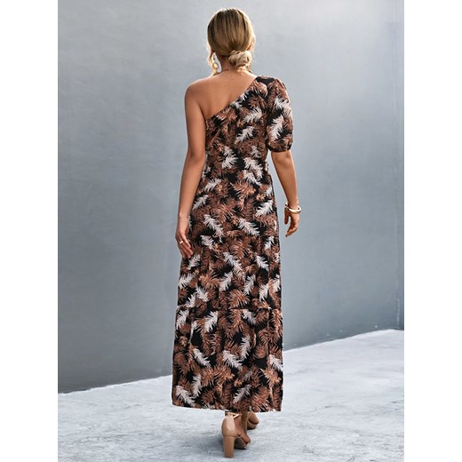 Ariel Tesoro Sukienka w kolorze czarno-brązowym Ariel Tesoro 38 okazja Limango Polska