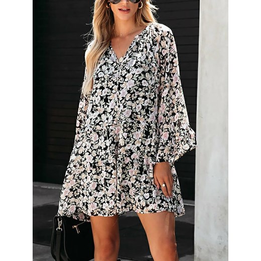 LA Angels Sukienka w kolorze czarno-kremowym La Angels M okazja Limango Polska