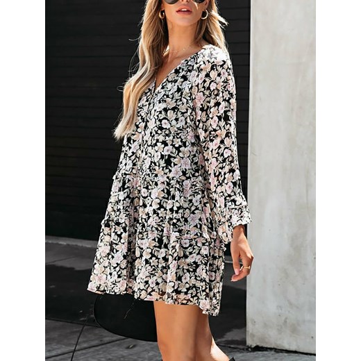 LA Angels Sukienka w kolorze czarno-kremowym La Angels M okazja Limango Polska