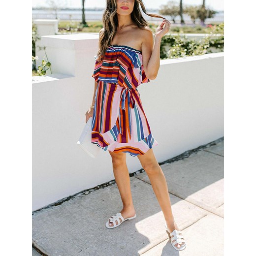 LA Angels Sukienka ze wzorem ze sklepu Limango Polska w kategorii Sukienki - zdjęcie 187628144