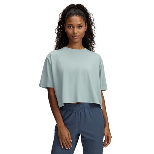 Under Armour Koszulka w kolorze szarym ze sklepu Limango Polska w kategorii Bluzki damskie - zdjęcie 187628261