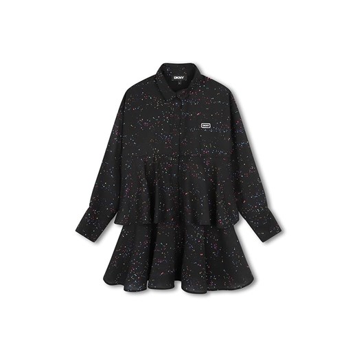 DKNY Sukienka w kolorze czarnym ze sklepu Limango Polska w kategorii Sukienki dziewczęce - zdjęcie 187629163