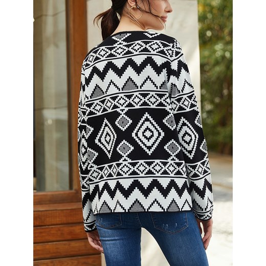 LA Angels Kardigan w kolorze czarno-kremowym La Angels S okazja Limango Polska