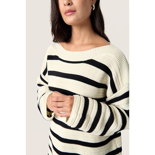 Soaked in Luxury Sweter w kolorze kremowym Soaked In Luxury L wyprzedaż Limango Polska