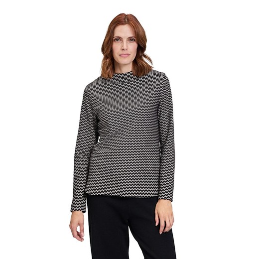 BETTY &amp; CO Koszulka w kolorze czarno-kremowym Betty & Co XL wyprzedaż Limango Polska