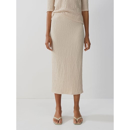 Someday Spódnica w kolorze beżowym ze sklepu Limango Polska w kategorii Spódnice - zdjęcie 187631351