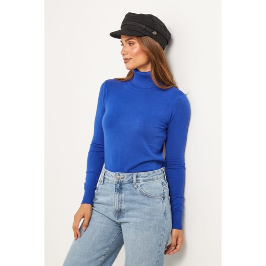 Soft Cashmere Golf w kolorze niebieskim Soft Cashmere 38/40 okazja Limango Polska