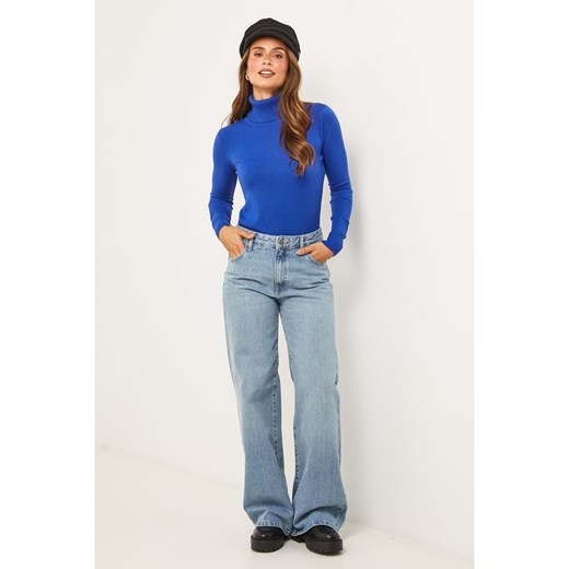 Soft Cashmere Golf w kolorze niebieskim Soft Cashmere 38/40 Limango Polska okazja