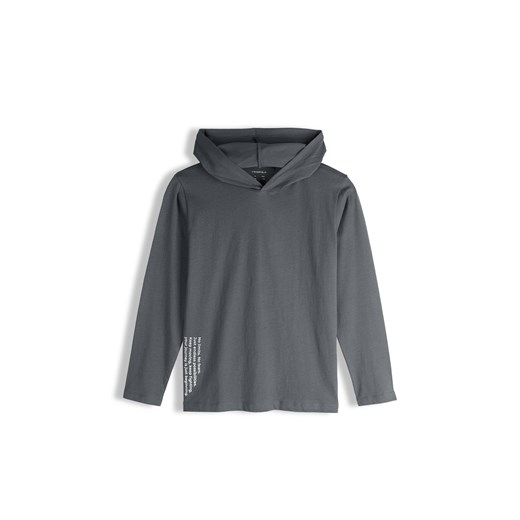 GATE Bawełniany T-shirt z kapturem 6Y ze sklepu gateshop w kategorii T-shirty chłopięce - zdjęcie 187632391