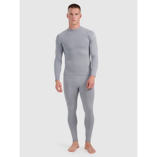 Męska bielizna termoaktywna (dół) 4F 4FWAW25USEAM225 - szara ze sklepu Sportstylestory.com w kategorii Bielizna termoaktywna męska - zdjęcie 187632422