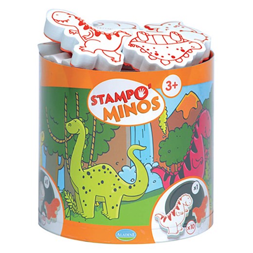 Aladine Zestaw stempli &quot;Dino&quot; - 3+ ze sklepu Limango Polska w kategorii Zabawki - zdjęcie 187632614
