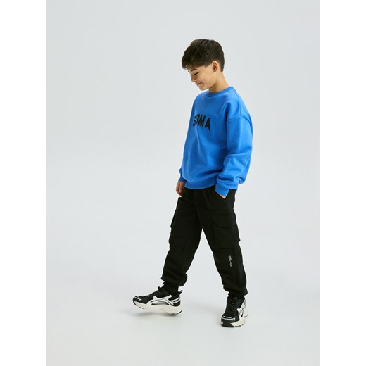 Reserved - Spodnie cargo - czarny ze sklepu Reserved w kategorii Spodnie chłopięce - zdjęcie 187632964