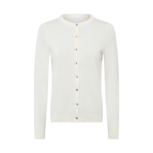 brookshire Kardigan damski Kobiety Bawełna écru jednolity ze sklepu vangraaf w kategorii Swetry damskie - zdjęcie 187633791