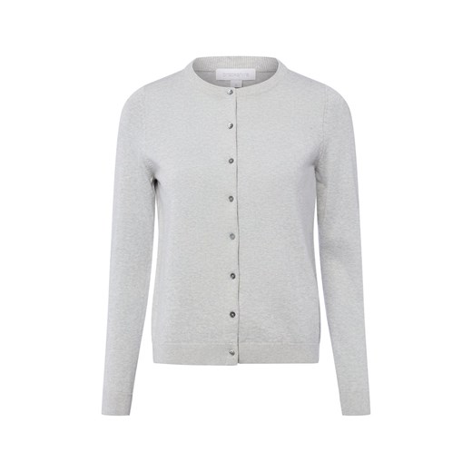 brookshire Kardigan damski Kobiety Bawełna jasny szary marmurkowy ze sklepu vangraaf w kategorii Swetry damskie - zdjęcie 187633793