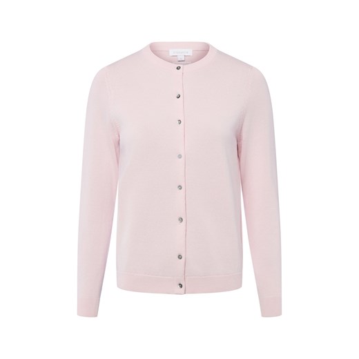 brookshire Kardigan damski Kobiety Bawełna różowy jednolity ze sklepu vangraaf w kategorii Swetry damskie - zdjęcie 187633794