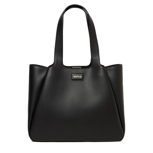 HUGO Damski shopper - Orin Kobiety czarny jednolity ze sklepu vangraaf w kategorii Torby Shopper bag - zdjęcie 187633844