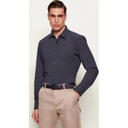 BOSS BLACK Koszula P-HANK-S-K-261 | Custom slim fit ze sklepu Gomez Fashion Store w kategorii Koszule męskie - zdjęcie 187635143