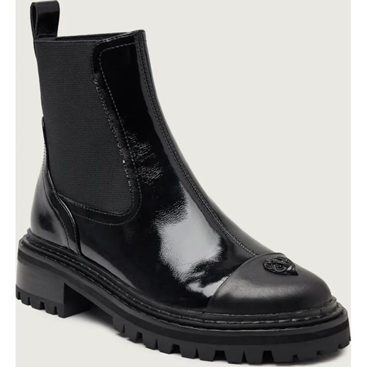 Kurt Geiger Skórzane sztyblety SLOANE CHELSEA ze sklepu Gomez Fashion Store w kategorii Botki - zdjęcie 187635144