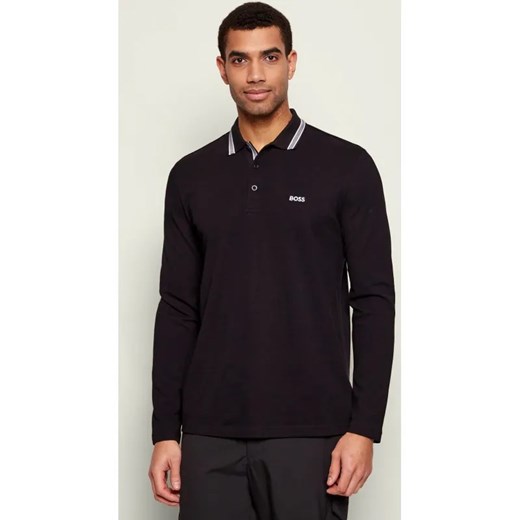 BOSS GREEN Polo Plisy | Regular Fit ze sklepu Gomez Fashion Store w kategorii T-shirty męskie - zdjęcie 187635163