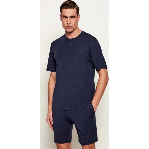 BOSS BLACK T-shirt | Regular Fit | z dodatkiem wełny ze sklepu Gomez Fashion Store w kategorii Piżamy męskie - zdjęcie 187635182