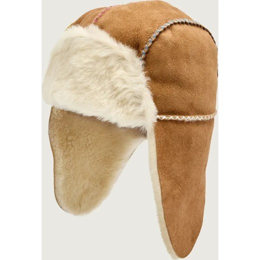 UGG Czapka | shearling | zamsz | z dodatkiem wełny ze sklepu Gomez Fashion Store w kategorii Czapki dziecięce - zdjęcie 187635191