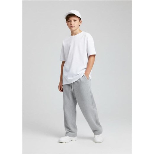 Sinsay - Spodnie dresowe straight - szary ze sklepu Sinsay w kategorii Spodnie chłopięce - zdjęcie 187636712