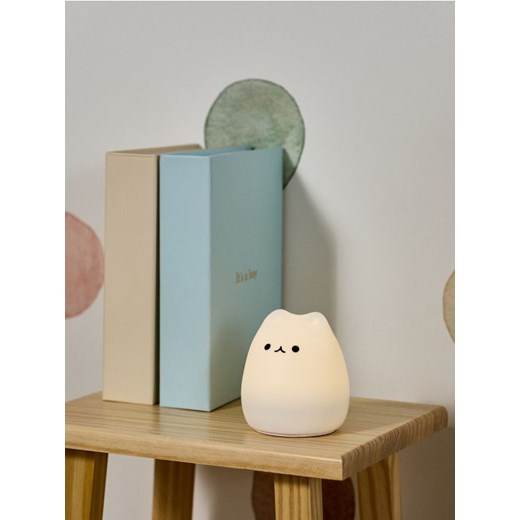 Sinsay - Lampa LED w kształcie kota - biały ze sklepu Sinsay w kategorii Lampy dziecięce - zdjęcie 187636753