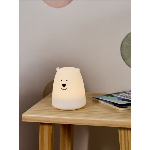 Sinsay - Lampa LED w kształcie misia - biały ze sklepu Sinsay w kategorii Lampy dziecięce - zdjęcie 187636754