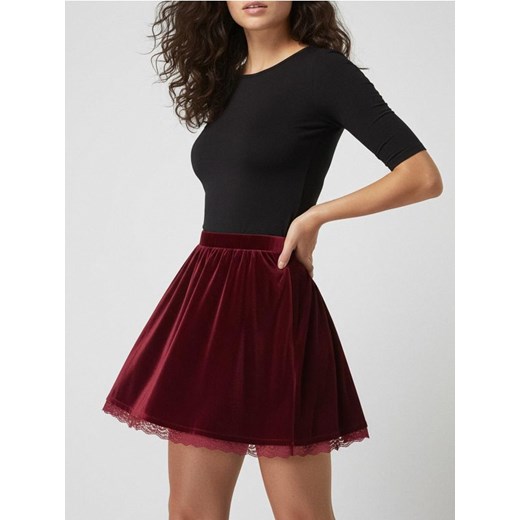 Sinsay - Spódnica mini - czerwony ze sklepu Sinsay w kategorii Spódnice - zdjęcie 187636854