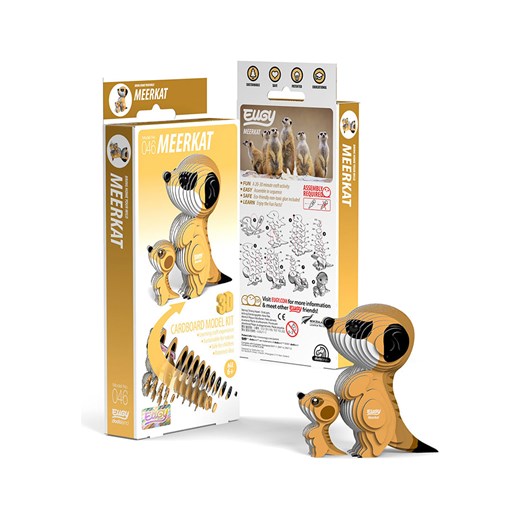 Eugy Zestaw do majsterkowania 3D &quot;Meerkat&quot; - 6+ ze sklepu Limango Polska w kategorii Zabawki - zdjęcie 187636951