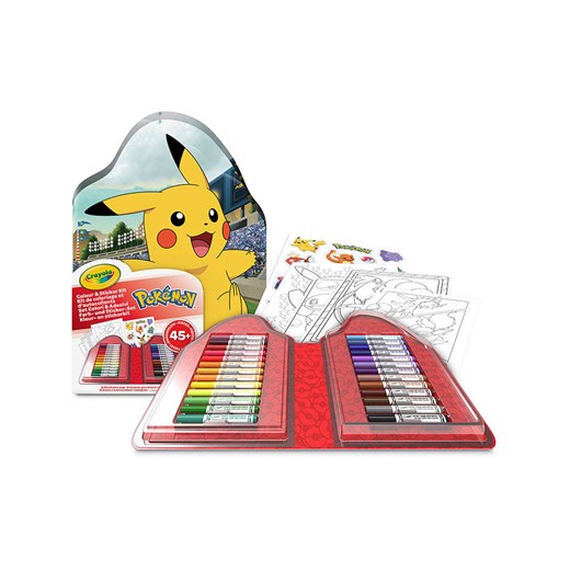 Crayola Kuferek &quot;Pokemon&quot; do malowania - 5+ ze sklepu Limango Polska w kategorii Zabawki - zdjęcie 187637203