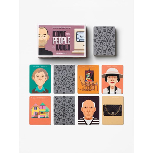 Printworks Gra pamięciowa &quot;Iconic People&quot; - 12+ ze sklepu Limango Polska w kategorii Puzzle - zdjęcie 187637230