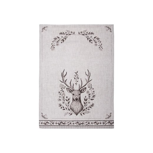 Clayre &amp; Eef Ściereczka w kolorze brązowo-szarym do naczyń - 70 x 50 cm ze sklepu Limango Polska w kategorii Ścierki kuchenne - zdjęcie 187637631