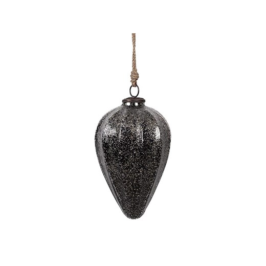 Clayre &amp; Eef Bombka w kolorze złoto-czarnym - wys. 14 cm ze sklepu Limango Polska w kategorii Dekoracje bożonarodzeniowe - zdjęcie 187637653