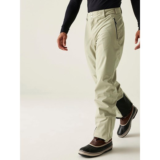 Dare 2b Spodnie narciarskie &quot;Achieve II&quot; w kolorze szarym ze sklepu Limango Polska w kategorii Spodnie męskie - zdjęcie 187637931