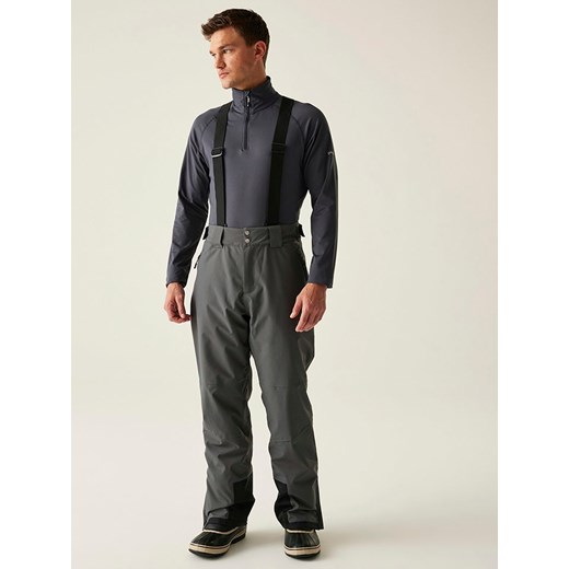 Dare 2b Spodnie narciarskie &quot;Achieve II&quot; w kolorze antracytowym ze sklepu Limango Polska w kategorii Spodnie męskie - zdjęcie 187637934