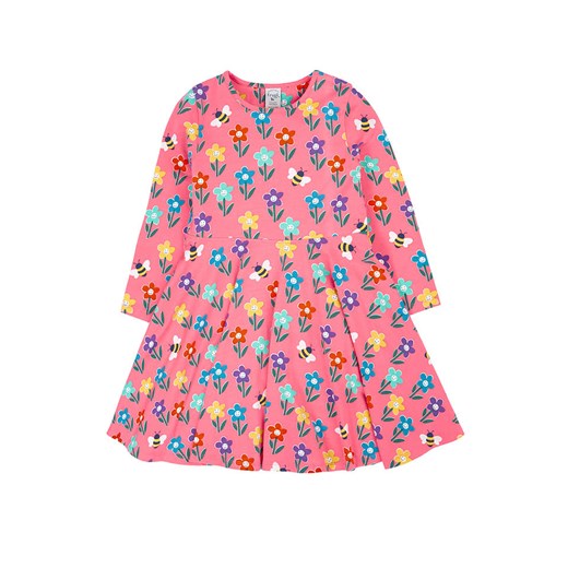 Frugi Sukienka &quot;Sofia&quot; ze wzorem ze sklepu Limango Polska w kategorii Sukienki dziewczęce - zdjęcie 187638140